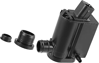 Motoforti 98510-1W000 Windshield Washer Motor Pump with Grommet for Car Black Long-lasting