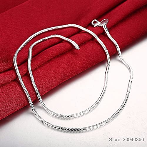Chaîne de serpent rond 2 mm collier fluide au raffinement unique