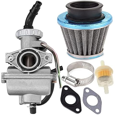 PZ20 Carburetor for Taotao NST SunL Kazuma Baja 50cc 70cc 90cc 110cc 125cc Carburetor ATV Go karts Moped Scooter 4 Stroke Engine 4 Wheeler, 110 Carburetor PZ20 Carb Cover
