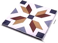 Vista 3 de Azulejos Adhesivos Despegar y Pegar Estilo Azulejo Español Portugués para Salpicadero Juego de 20 piezas (3.9_B)