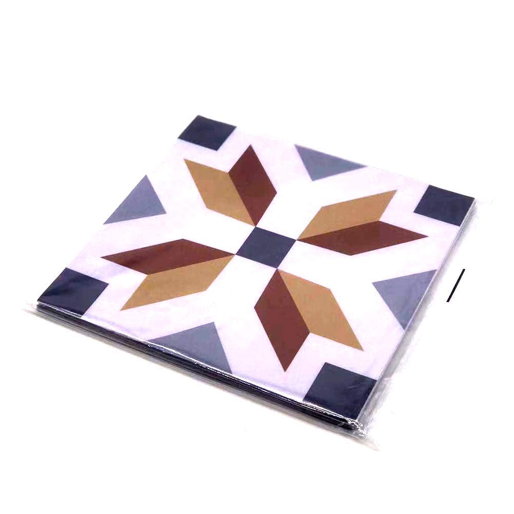 RoyalWallSkins Portuguese Tile Decals 4x4 Inch - Set Of 16 - Self Adhesive Peel - View #5
