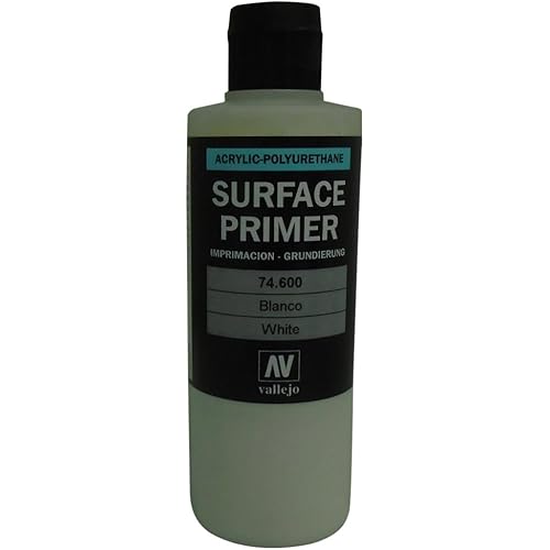 Vallejo White Primer Acrylic Polyurethane, 200ml