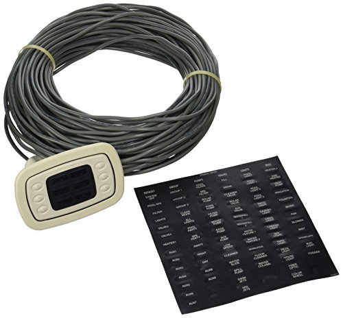 Hayward Goldline AQL-SS-6B-W ProLogic Wired Spa Side Remote Control, White