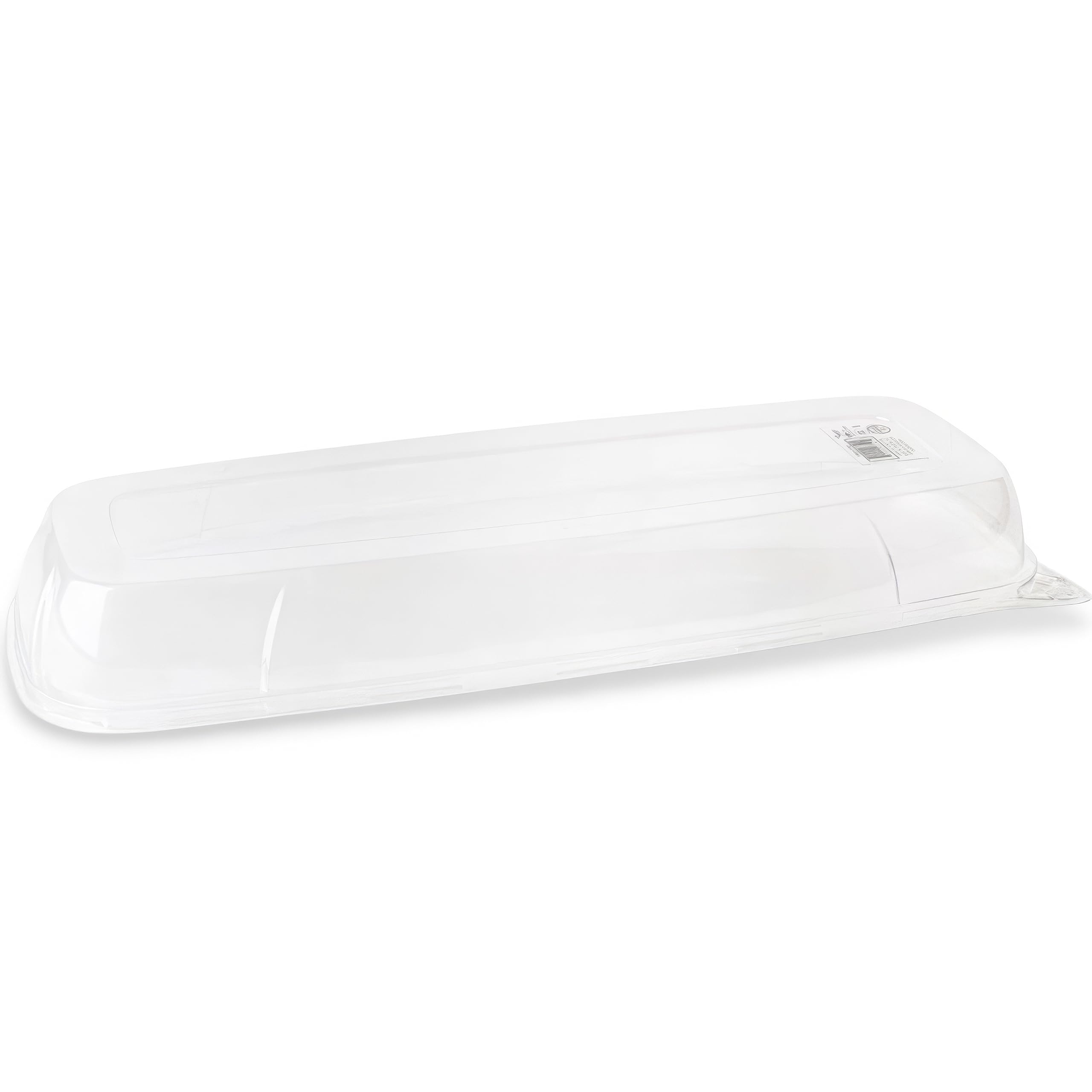 Rectangle Clear Tray Lid (1 Pc) - 17.5" Disposable Serving Platter Lid for Appetizer, Fruits & Serving Dishes | Perfect Plastic Tray Lid for Party Serveware, Catering, & Food Storage