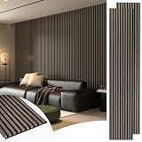 Art3d Acoustic Wood Slat Walnut