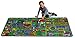 Learning Carpets Giant Road Map Play Carpet, 79” by 36” –Play Carpet Develops Imagination – Skid-Proof Gel Backing – Durable - Self-Contained Play Carpet for Hours of Fun – Indoor/Outdoor Use