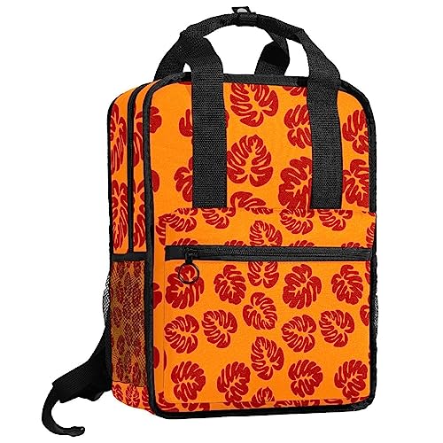 Sac à dos enfants motif feuilles de surf 35.5 cm multicolore