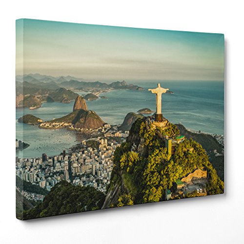 Quadro intelaiato e pronto da appendere con KIT appendi facile (compreso di attaccaglia in ferro e viti) - Spessore Quadro 4cm