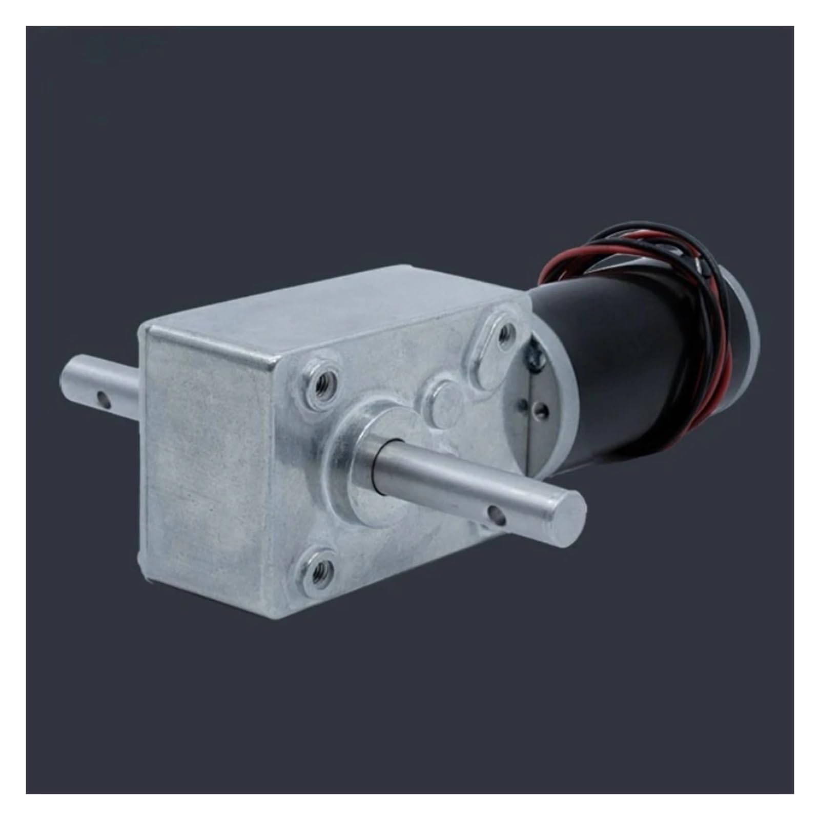 5840-31zy Motoriduttore a micro cc con ingranaggio a vite senza fine Mini motore spazzolato con albero doppio da 12 Volt 24V(5rpm,12V)