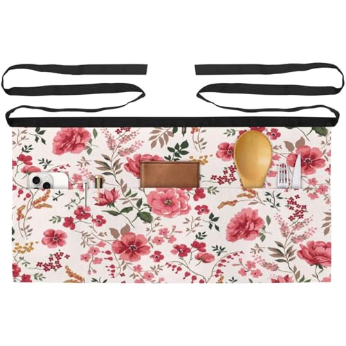 Demi-tablier pour cuisine et pâtisserie lot de 3 pièces à poches