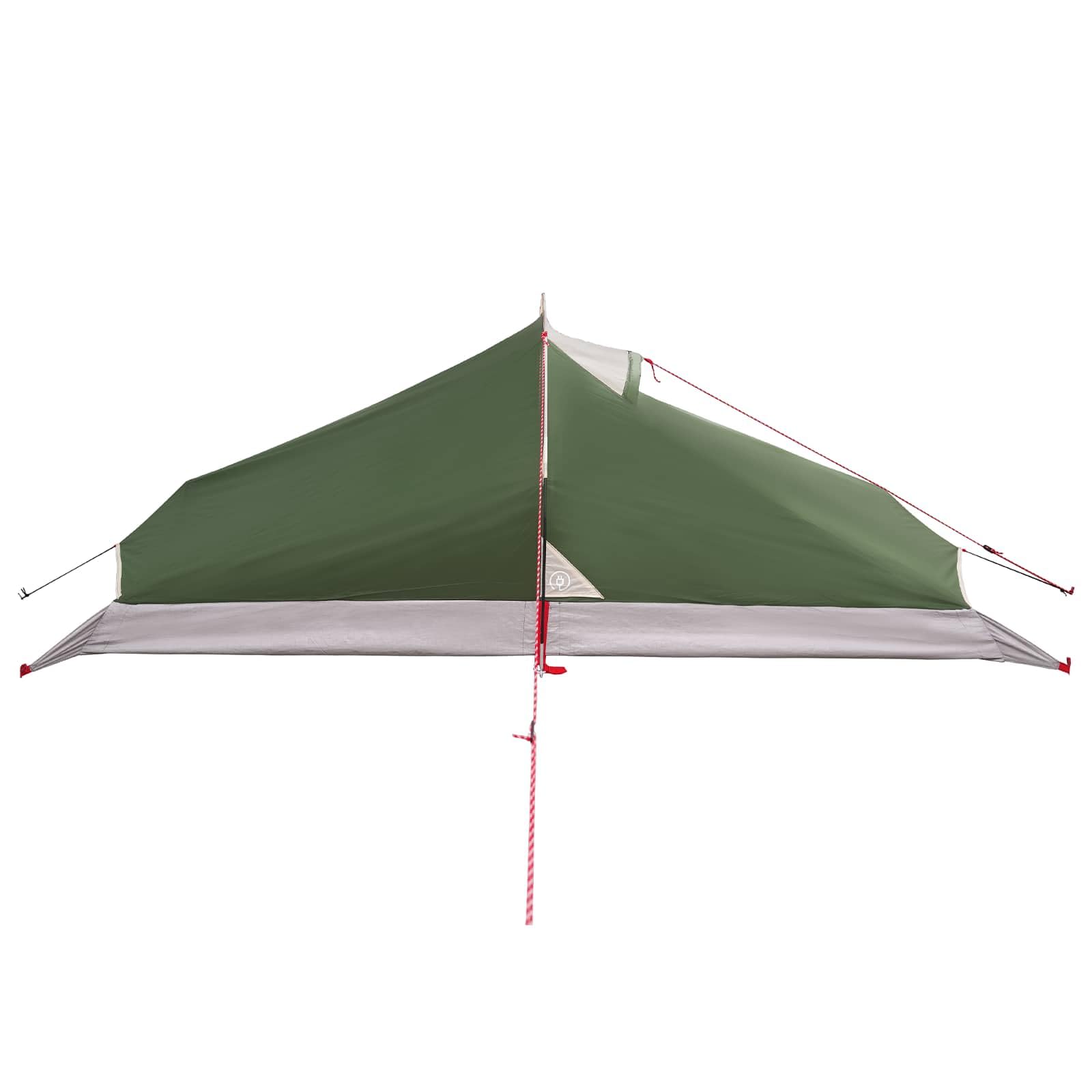 Tenda da Backpacking Verde 2 Persone | Poliestere 185T Impermeabile, Pali in Fibra di Vetro, Leggera 1,75 kg, 4 Stagioni