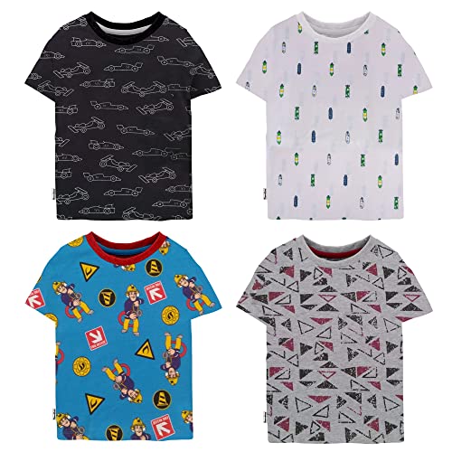 Image of Tinchuk Baby Boy's & Baby Girl's Printed T-Shirt /Jhabla /Nightsuits with Assorted Prints- Multi-Pack