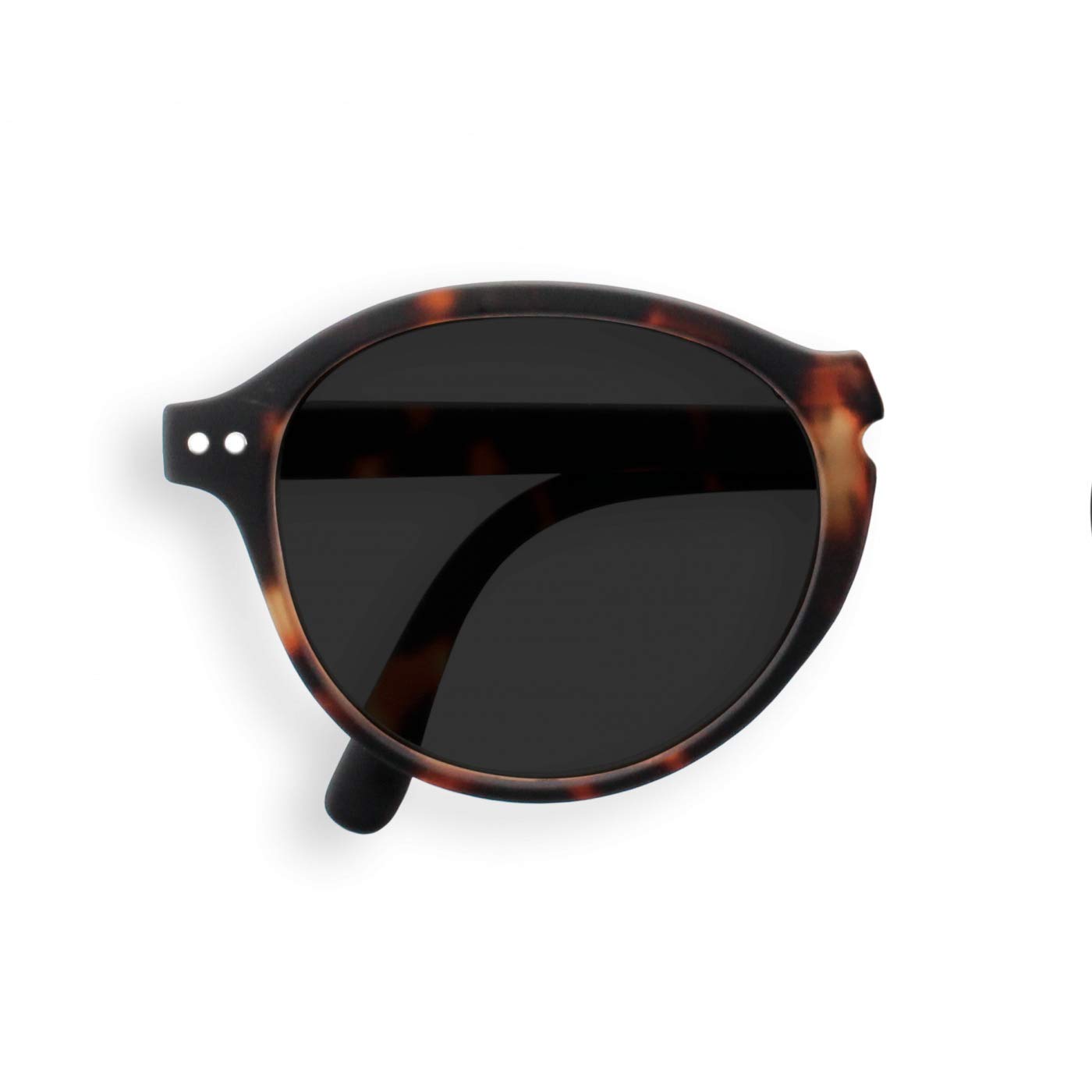 IZIPIZI PARIS | SUN – składane okulary przeciwsłoneczne | LetmeSee #F Tortoise | okulary składane w podróży | See Concept