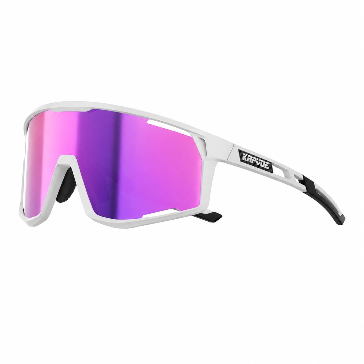 KAPVOE Spolaryzowane okulary rowerowe sportowe okulary przeciwsłoneczne dla mężczyzn i kobiet, outdoorowe okulary baseballowe UV400