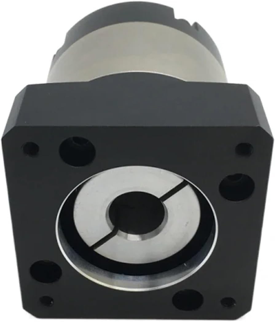 Round Output Nema23 Motor Reducer Planetary Gearbox Step-Down Gearbox 200/400W Servo Motor Speed Reducer for Packer Robot(Ratio 10 to 1,9.525mm for Stepper)