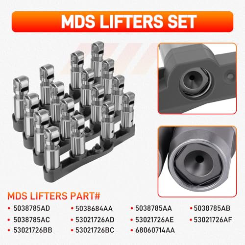 Upgrade MDS 5.7 HEMI Lifters Camshaft Kit with Head Gasket Set Compatible with Dodge Ram 1500 Durango, Chrysler Aspen 2009-2018 Replace# HS26423PT 53022263AF 53021726AD 53021726AE by GDUKOP - Image 5