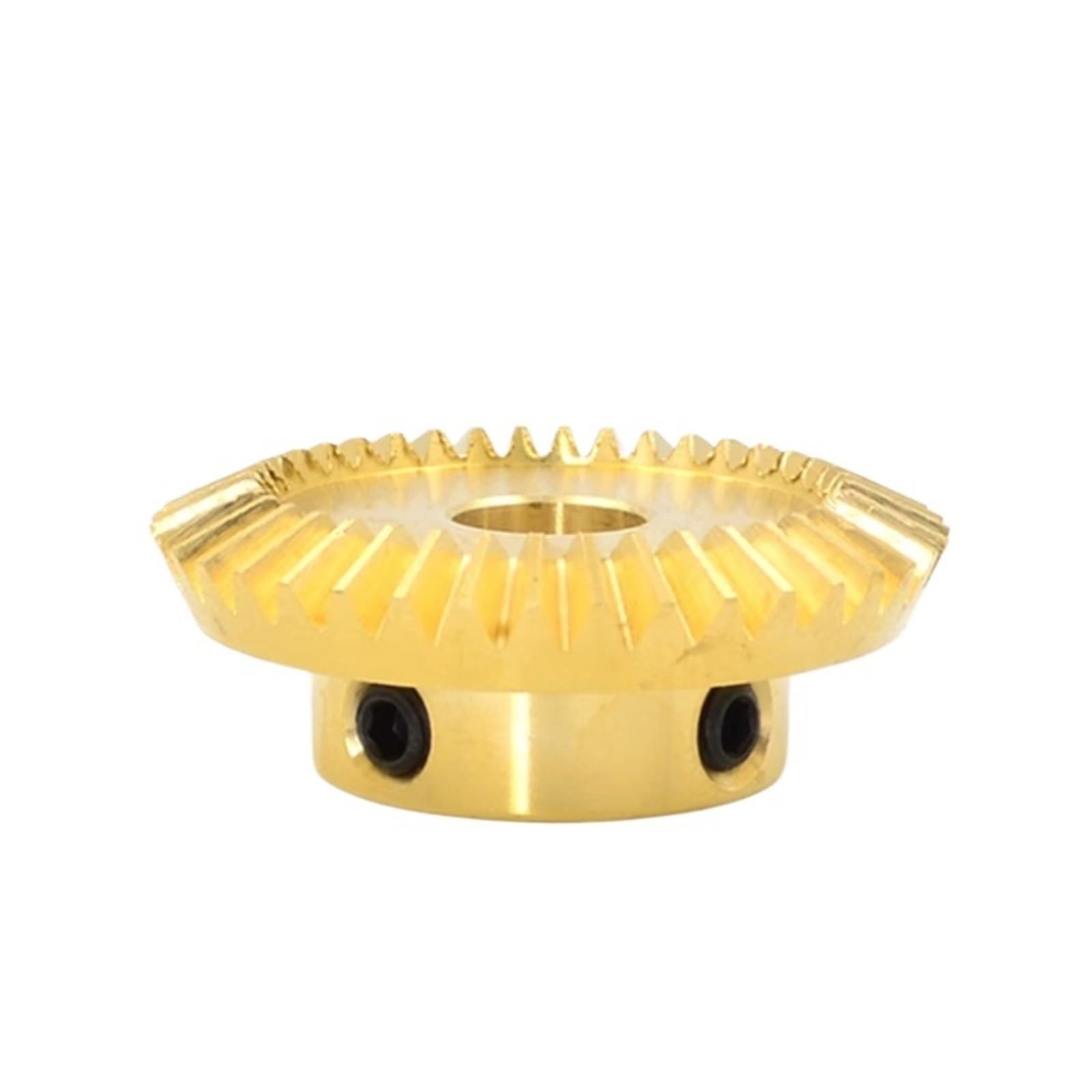 Ingranaggi conici in ottone 1:2 1M 15 20 30 40 denti 90 gradi angolo di ingaggio ingranaggi foro 4/5/6/8/10/12/14/15mm 1 pz(12mm (keyway 4mm),1M-40 Teeth)