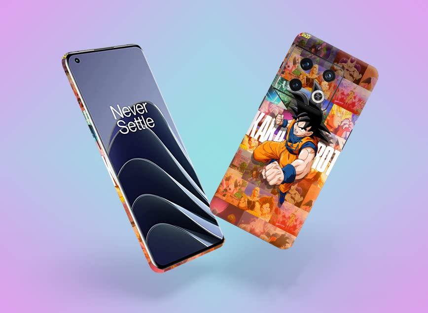 Image of Kakarot Comic Skin Back Protector Film Ultra Thin Scratch Resistant Vinyl (Not Case and Cover) for OnePlus 10 Pro 5G