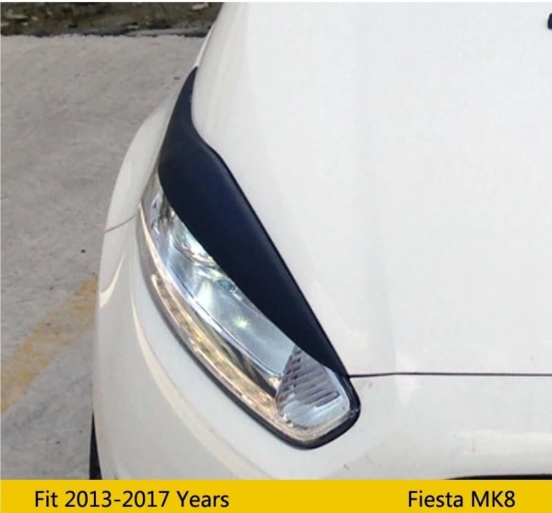 Naklejka na przedni reflektor samochodowy brwi