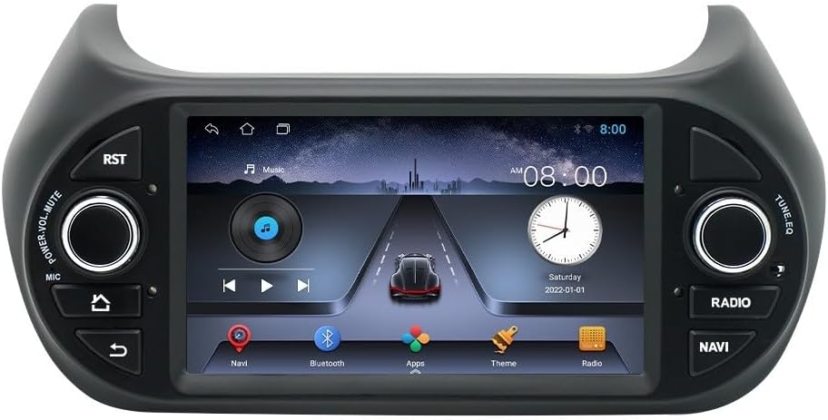 CarPlay Android Auto Navigation Stereo GPS Radio Display 7" IPS Touchscreen Headunit Tablet Pad Media Player for Fiat Fiorino for Citroen Nemo for Peugeot Bipper if Applicable 4 Core 2G+32G