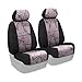 Coverking Front 50/50 Bucket Custom Fit Seat Cover for Select Cadillac Escalade ESV Models - Neosupreme Camo Real Tree (AP Pink with Black Sides)