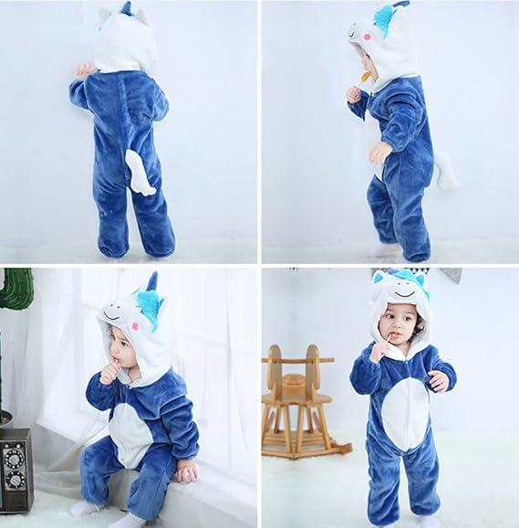 Pigiamone Pigiama Animale per adulti e bambini unisex, Pigiami animali Invernali in Flanella monopezzo, Morbido e Caldo, Ideale Costume Carnevale Halloween