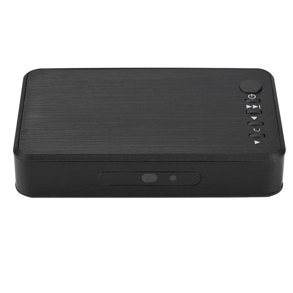 Lecteur multimédia HD Lecteur Audio et vidéo HDMI 1080P avec télécommande IR 110V-240V(EU Plug)