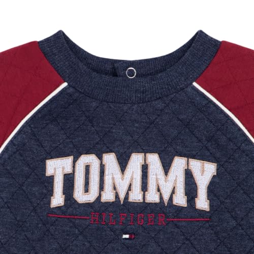 Image of Tommy Hilfiger Baby Boys' 2-piece Fleece Set, Sweatshirt and Jogger Sweatpant