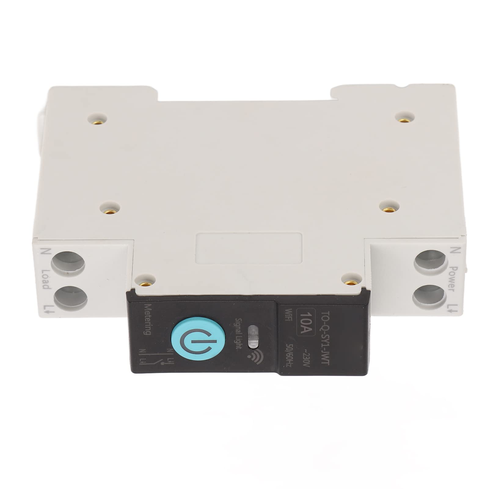 Interruttore Smart WIFI per Interruttore Automatico su Guida Din, Telecomando per Telefono Cellulare 3 Modalità di Temporizzazione per Elettrodomestici, Interruttore Automatico(32A)