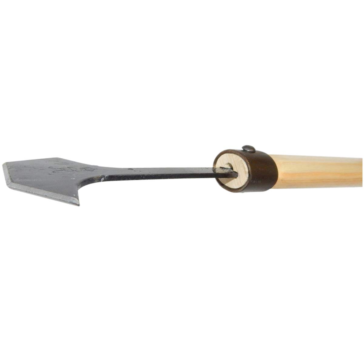 SHW-FIRE Set: Unkrautausstecher 82cm Stiel und Fugenkratzer 135cm Stiel | Made in Germany | Für chemiefreie Unkrautentfernung im Beet & in Fugen | Geschmiedeter Spezialstahl