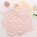 MUKIN Baby Washcloths Set of 5-100% Organic Muslin Cotton. Ultra Soft Baby Bath Towel As Shower Gift-Essential Baby Bath Kit for Newborn,Infant,Kids. Reusable Baby Wipes Or Face Towels for Bathroom.