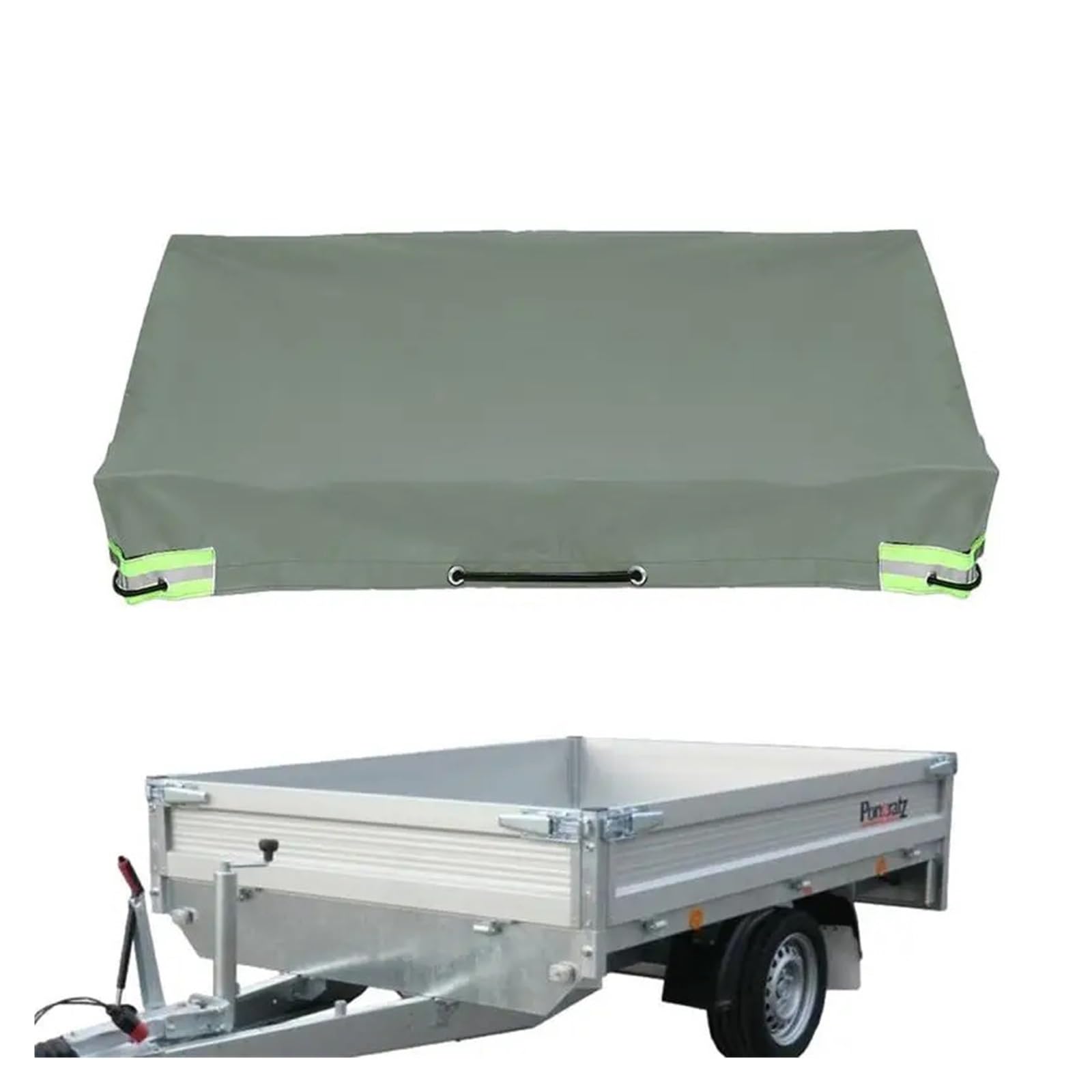 Fundas De Remolque Lona for remolque, cubierta for remolque RV, cubierta resistente a la intemperie y a las heladas, cubierta for Camping RV for remolque de viaje, remolque de coche y Remolque Funda(B