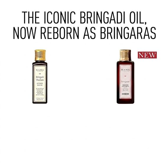Kama Ayurveda Bringaras Tailam Oil, 200ML