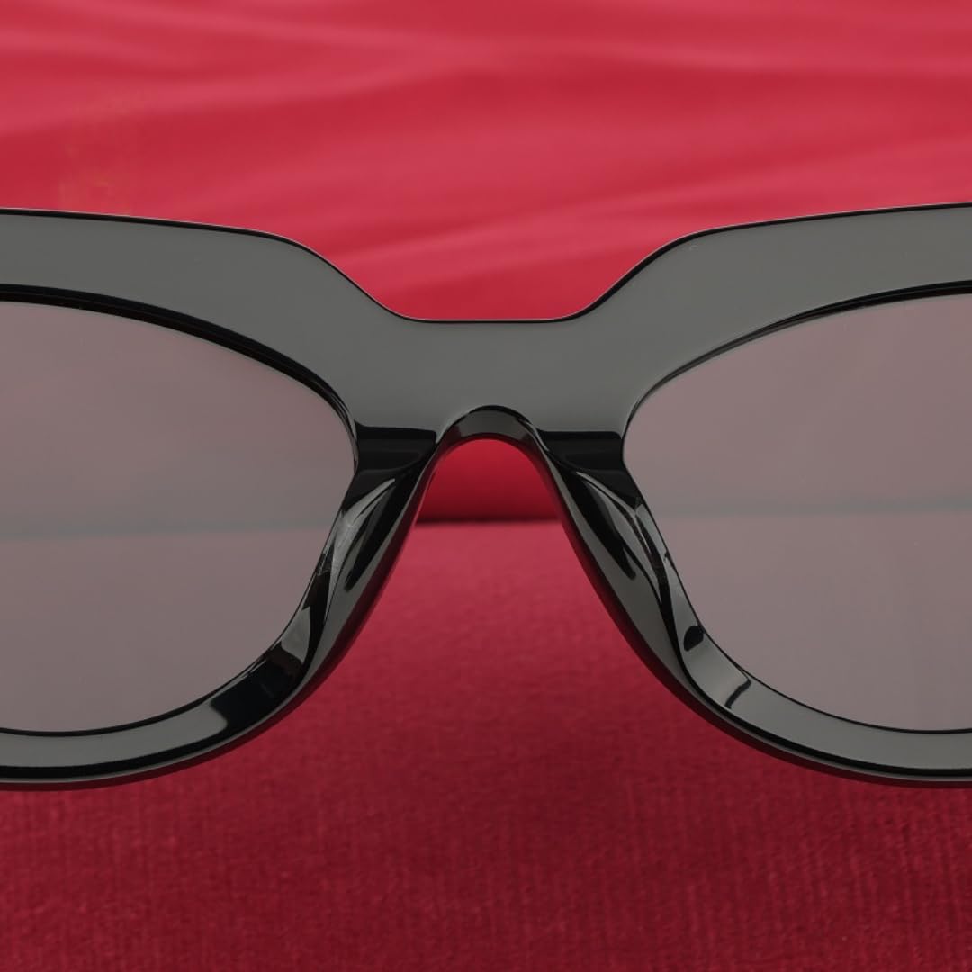 Occhiali da sole in acetato per donna ovale moda Uv400