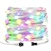 Produktbild BTF-LIGHTING Individuell adressierbare PVC Lichterkette RGB IC WS2812B IC 10m 100LEDs Twinkle mit Farbverfolgung Glühwürmchen Lichter für Weihnachten IP65 Transparenter Draht für Festival Dekoration
