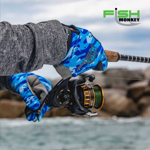 Fish Monkey Fm22 Free Style Custom Fit Glove, Large #TOP4