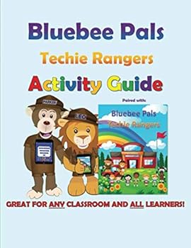 Paperback Bluebee Pals Techie Rangers Activity Guide Book