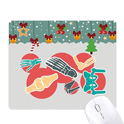 Tapis de souris gaming illustration osseuse grand format pour bureau