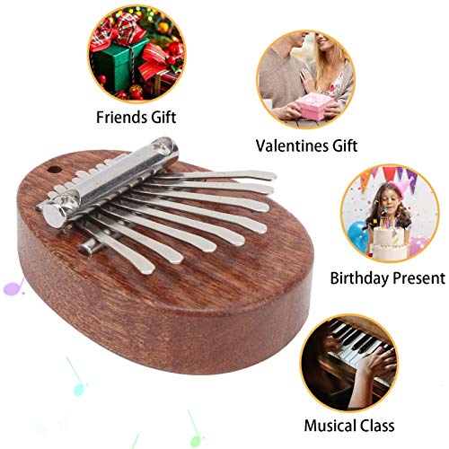 Mini piano à pouce, piano à doigt facile à tenir Mini mini piano Kalimba Piano à pouce 8 touches avec 8 touches piano à… - Les Beatles, Paul McCartney, John Lennon, RIngo Starr, George Harrison Mini piano à pouce, piano à doigt facile à tenir Mini mini piano Kalimba Piano à pouce 8 touches avec 8 touches piano à… – Image 3