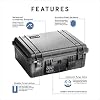 Pelican 1550 Case No Foam (Black)