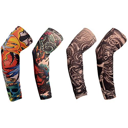GHEART Mangas de Tatuaje, Mangas Tatuajes, Brazo Tatuajes Mangas Cubierta, Manga Tatuajes Brazo para Hombres, para Hombre Mujer Moda Body Art Party Favor