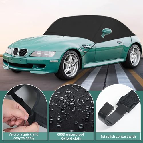 Housse de voiture pour BMW Z3 demi-bâche étanche