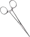 MABIS Kelly Medical Locking Forceps, Silver, 5.5"