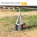 OULEME RV Stabilizer Jacks, Stack Jack Stands for RV Camper Travel Trailer, with Additional Screw Nuts and Cushion Rubber Mats - 4 Pack