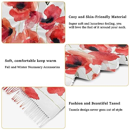 Womens Scarf Pashmina Shawl Wraps Large Winter Long Warm Scarfs for Women3