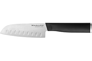 Precise Culinary Companion: KitchenAid 5-Inch Santoku Knife for Enhanced Kitchen Cutting