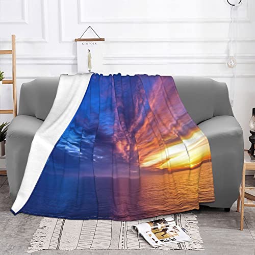 Couverture légère en flanelle pour canapé et soirées cocooning devant la télé - 3