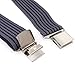 Bundle Monster 4pc Dark Stripe Pattern X-Back Adjustable Clip Unisex Suspender