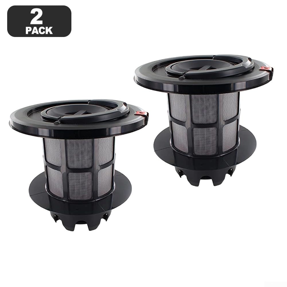 Waschbarer Zyklonfilter für Bosch Staubsauger 00708278 708278 passend für Relaxx'x ProSilence 50/50 Power Silence 3 (2er-Pack)