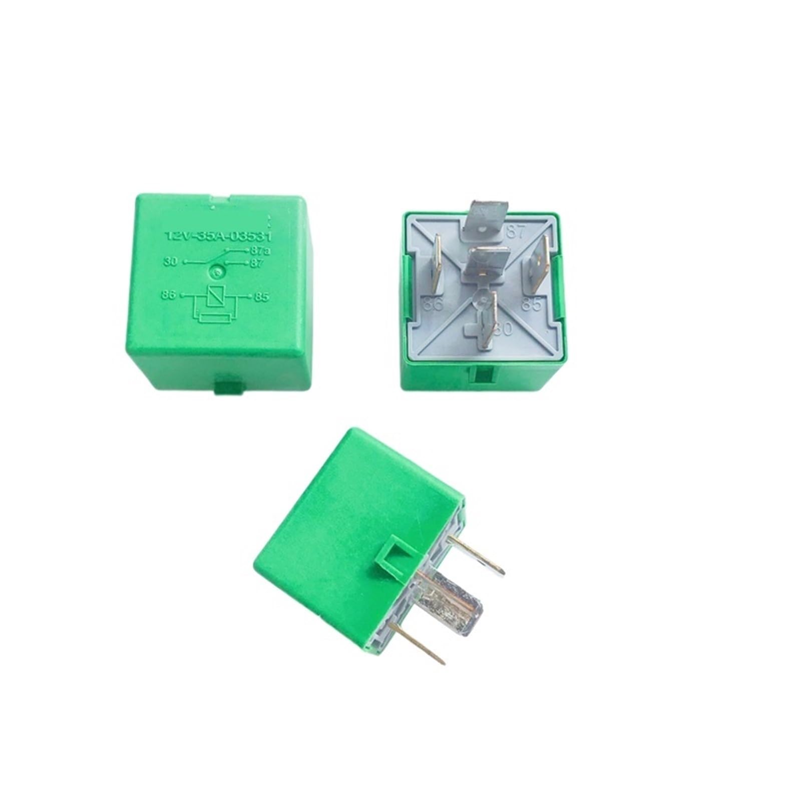 UWUKCJOKQ 1pcs Automotive Fan Water Temperature Auto Relay 12V 35A 5pin